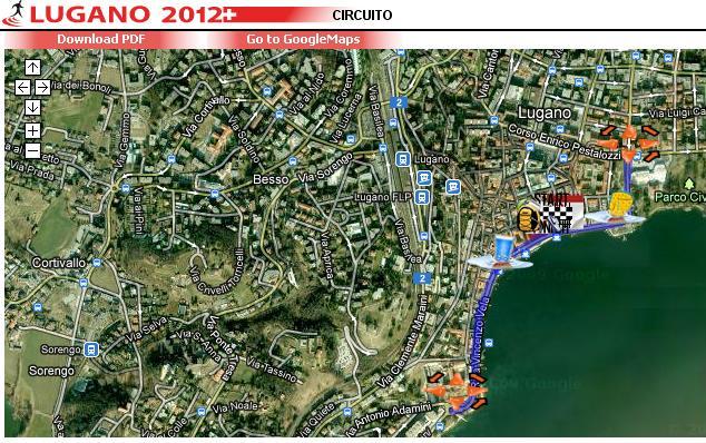 Lugano - Suiza - circuito 2,000 mts para 20 kms marcha, 18 marzo 2012. 