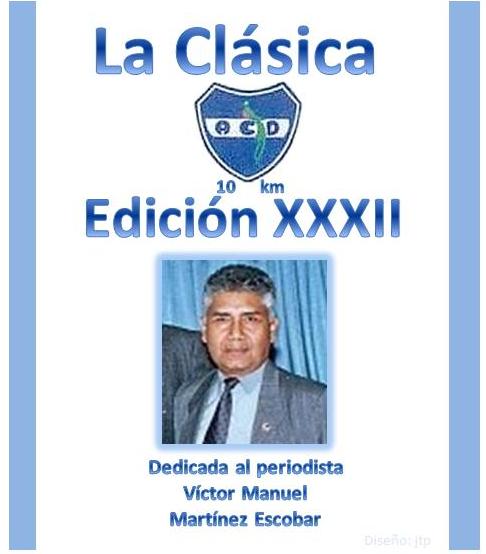Periodista Víctor Manuel Martínez Escobar, miembro de la ACD - 29082012 Le dedican la Clásica ACD 2012 -