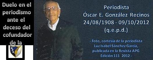 Oscar E. González Recinos -APG - +09102012
