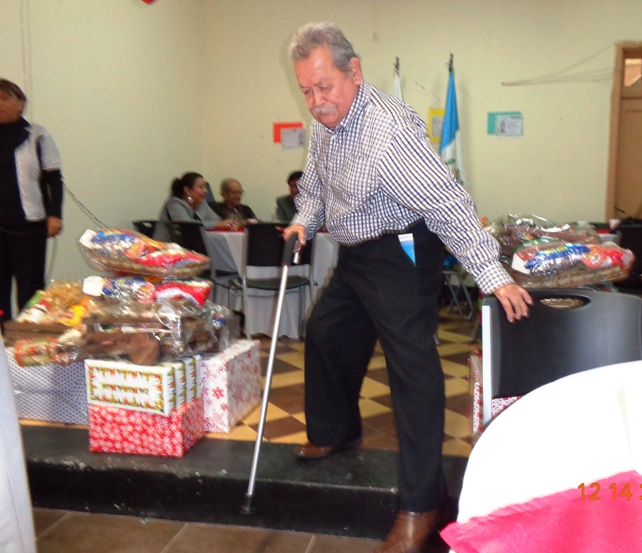 Julio César Hernández Ramírez, afiliado 85, de reciente 79 años cumplidos el pasado tres de diciembre (jtp).