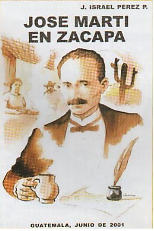 Portada del libro "José Martí en Zacapa"