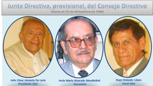 Junta Directiva -provisiinal 1990 IPSP