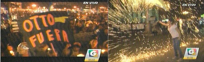 (Captadas de Guatevsión, por TV) 