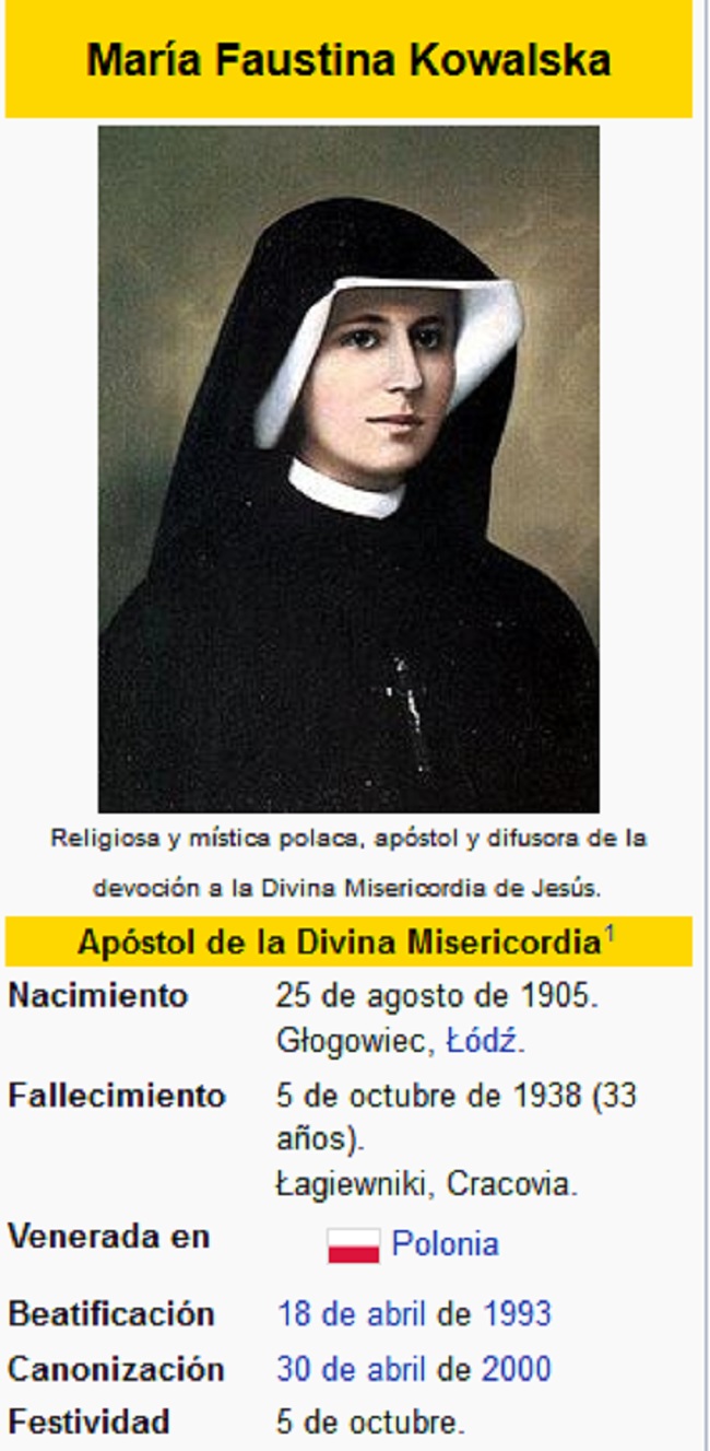 santa Faustina